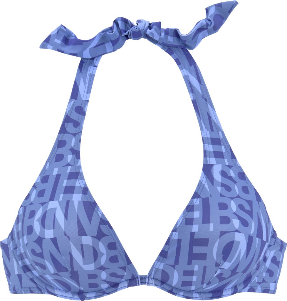 Elbsand Bügel-Bikini-Top blau Größe 38 Cup C