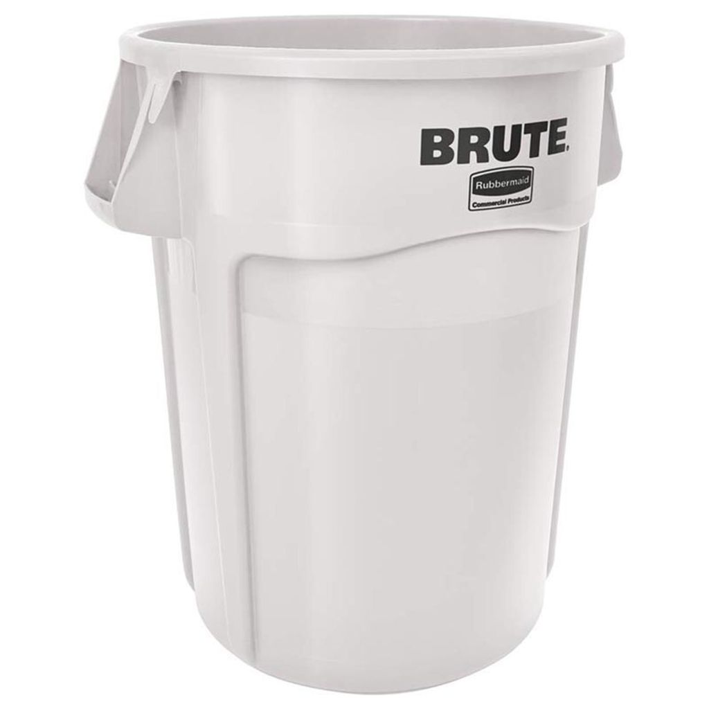 Rubbermaid BRUTE -Behälter mit Lüftungskanälen, 167 l, weiß