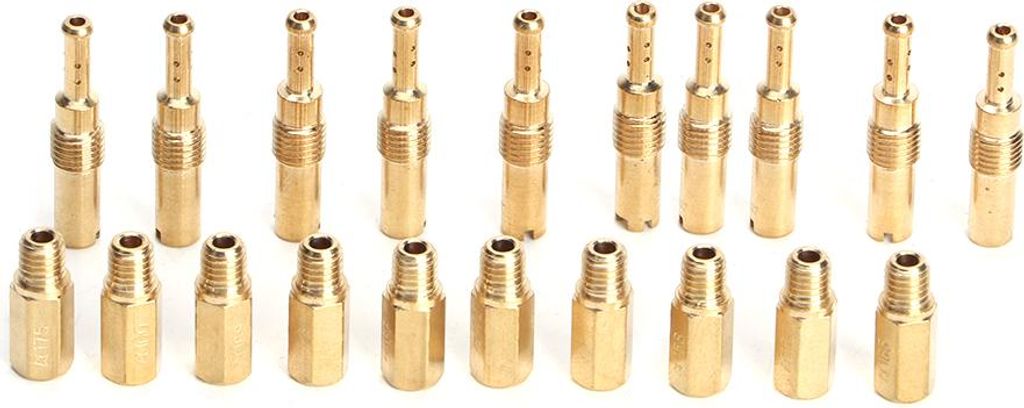 20pcs Haupt Jet Kit Pilot Slow Set Fit für Keihin Oko Koso PE PWK CAB