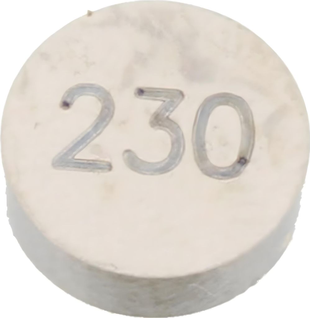 Ventil-Einstellplättchen JMP 7,5mm 2,30 für Suzuki GSX 12 FA F / GSF Bandit SA , Honda CBF A 50 / 125 / 150 / 250 / 300 / 320 / 321 / 400 / 450 /...