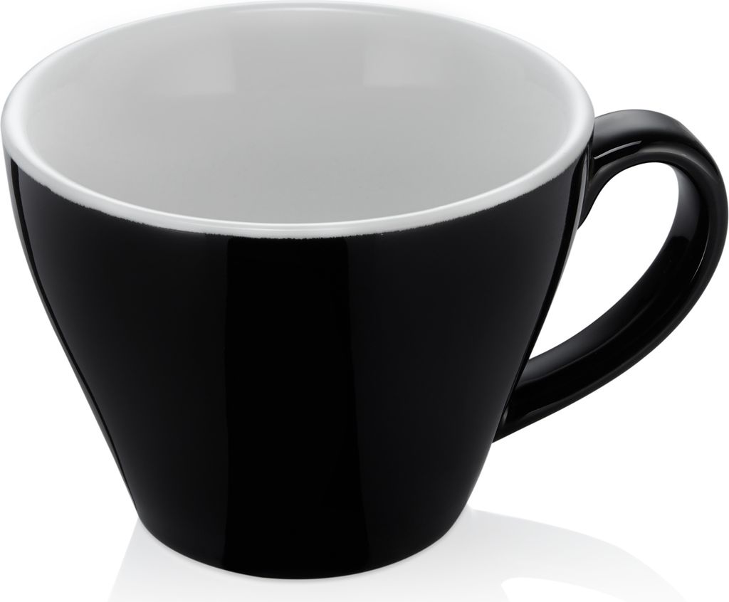 Espresso doppio Tasse Obertasse Italia 180 ml schwarz, Produktbild 