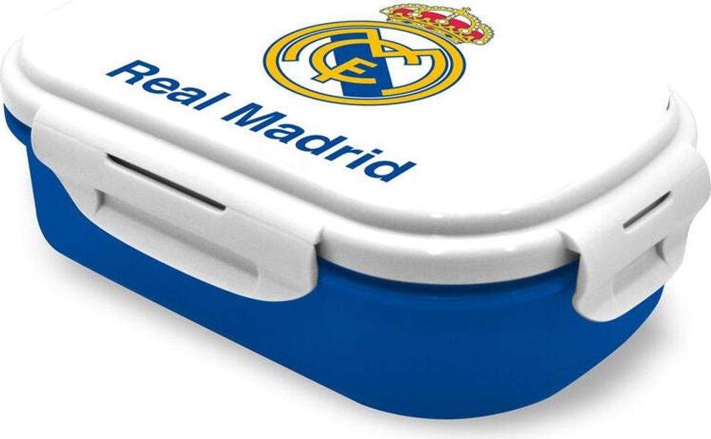 Real Madrid Lunch Bag with Cutlery Set for Kids