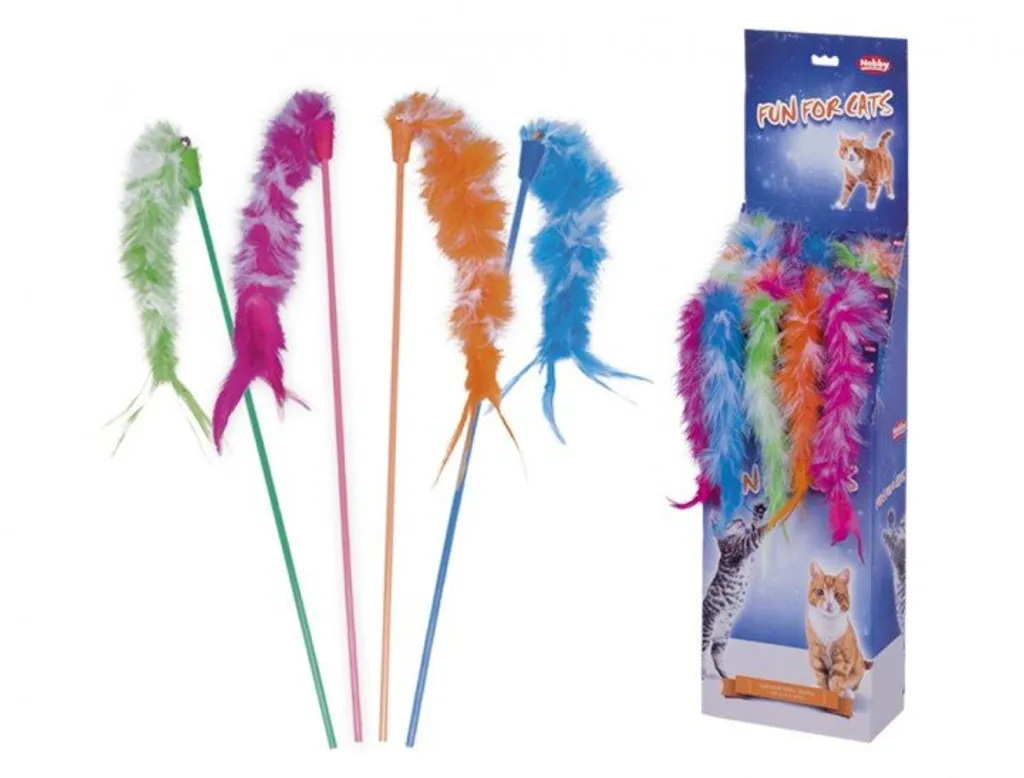 Présentoir de 18 Wedel avec jouets assortis, tiges 45/24 cm, le lot créatif