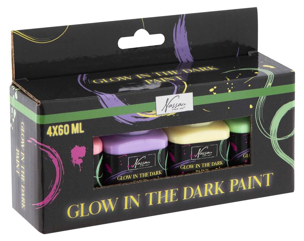 Set di colori acrilici Nassau 4 x 60 ml - colori Immagine del prodotto 