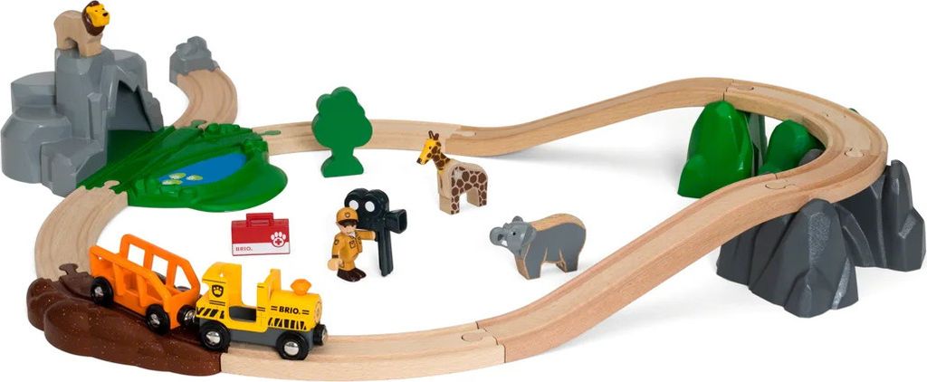 BRIO® 33960 BRIO® Safari Spielzeugeisenbahnen Image du produit 