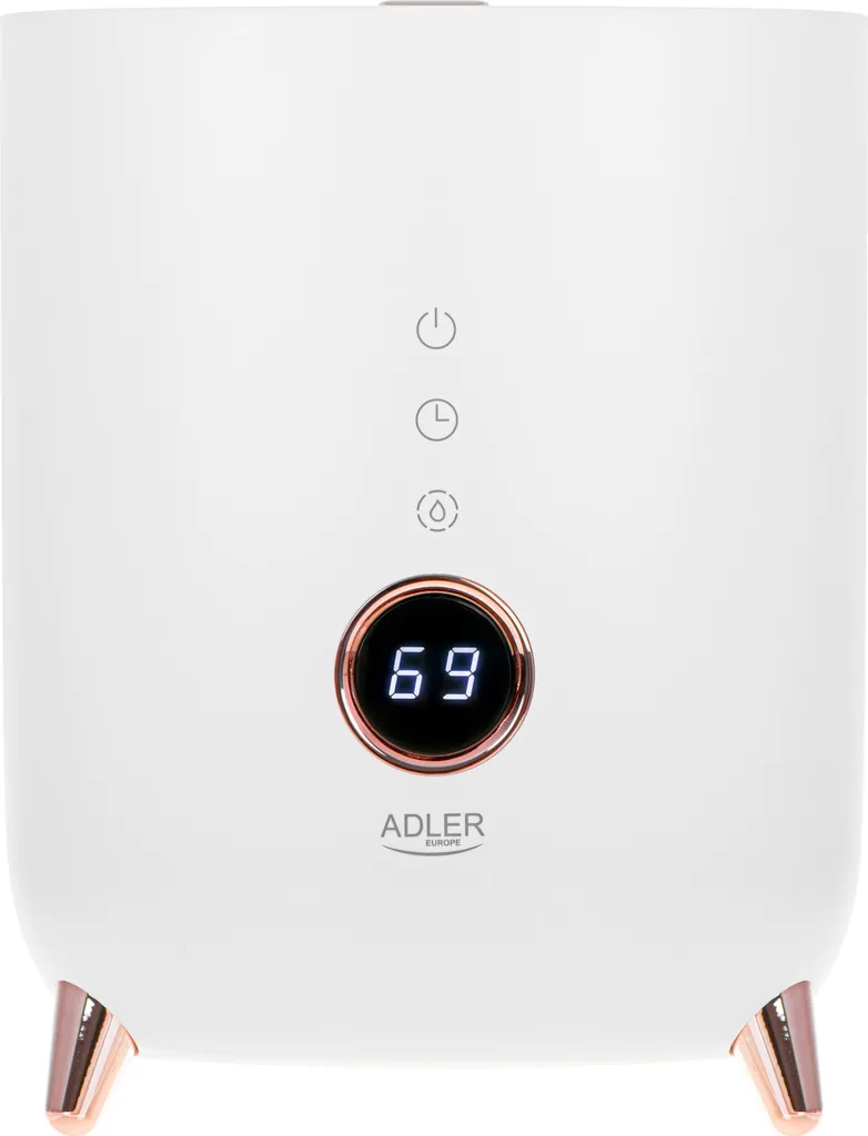 Humidificateur d'air à ultrasons blanc Adler AD 7972 avec grand réservoir 4L