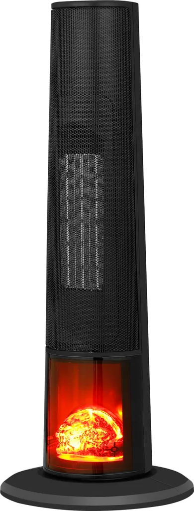 Chauffage d'Appoint Ardes Noir 2000W pour Lutter Contre le Froid Rapidement
