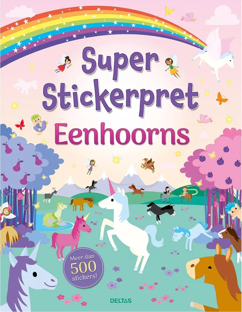 Décoration de Cahier : Stickers Licornes Delta pour Activités Manuelles