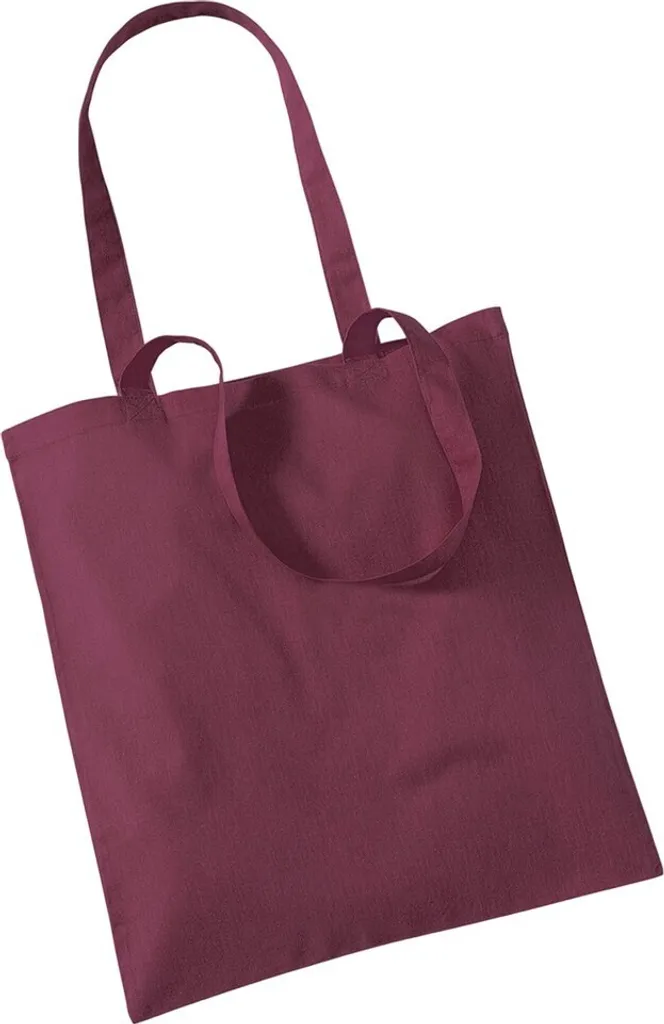 Westford Mill Borsa Bag For Life RW9149 Rosso Borgogna - Qualità Premium