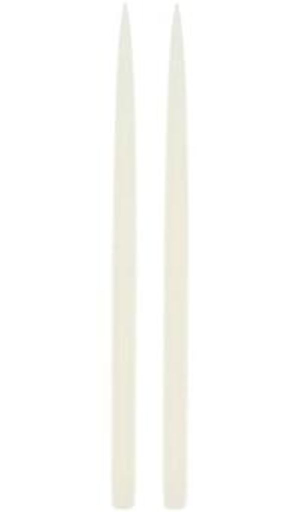 Spitzkerzen 28 cm, Eierschale