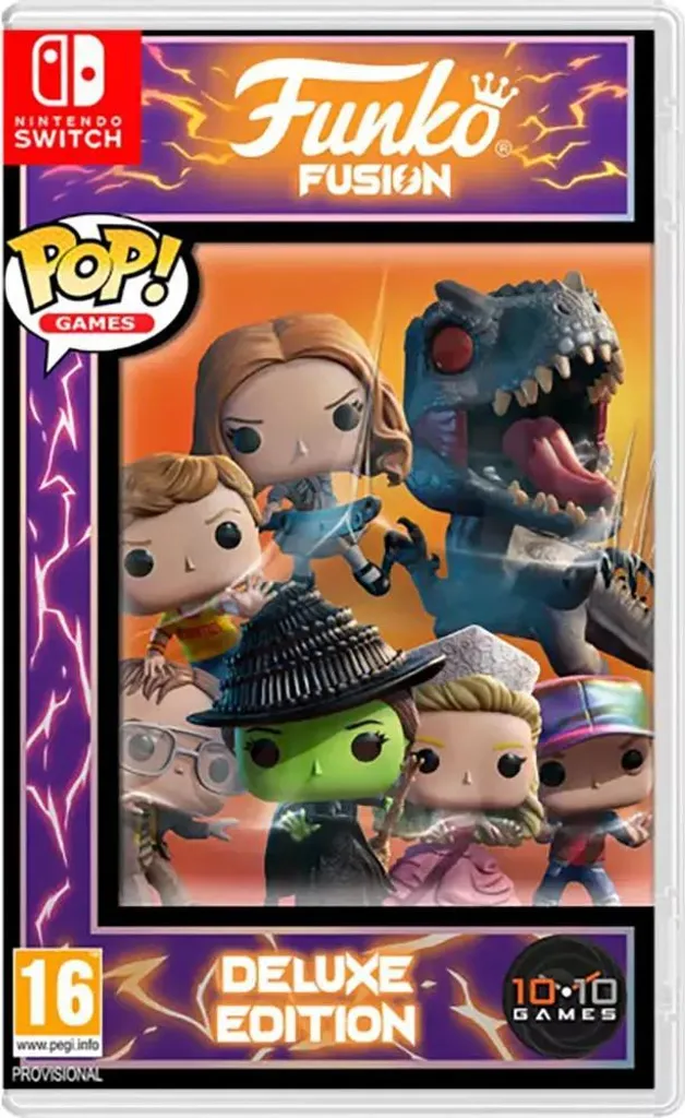 Funko Fusion Deluxe Edition Nintendo Switch avec Personnages Bonus Pop