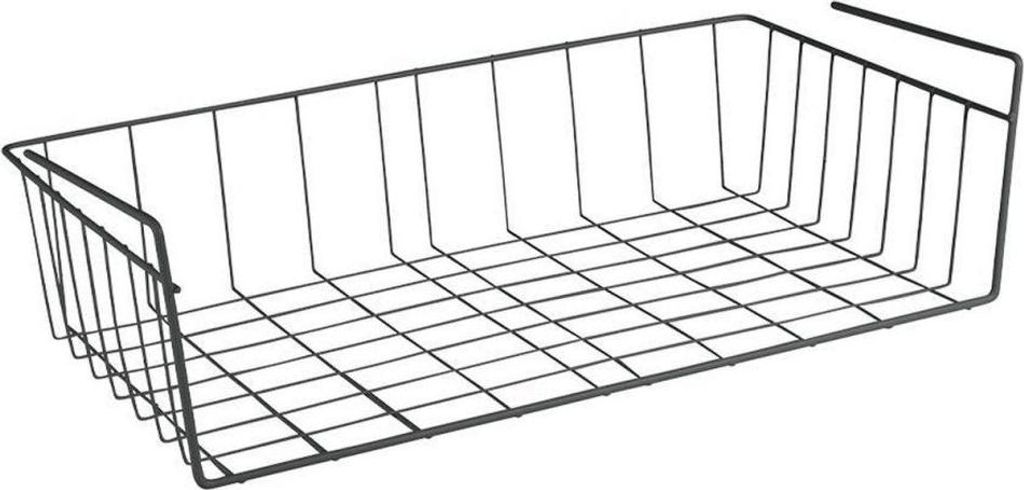 Metaltex Babette 50 ophangmand, 50x26x14 cm, zwart Productafbeelding 