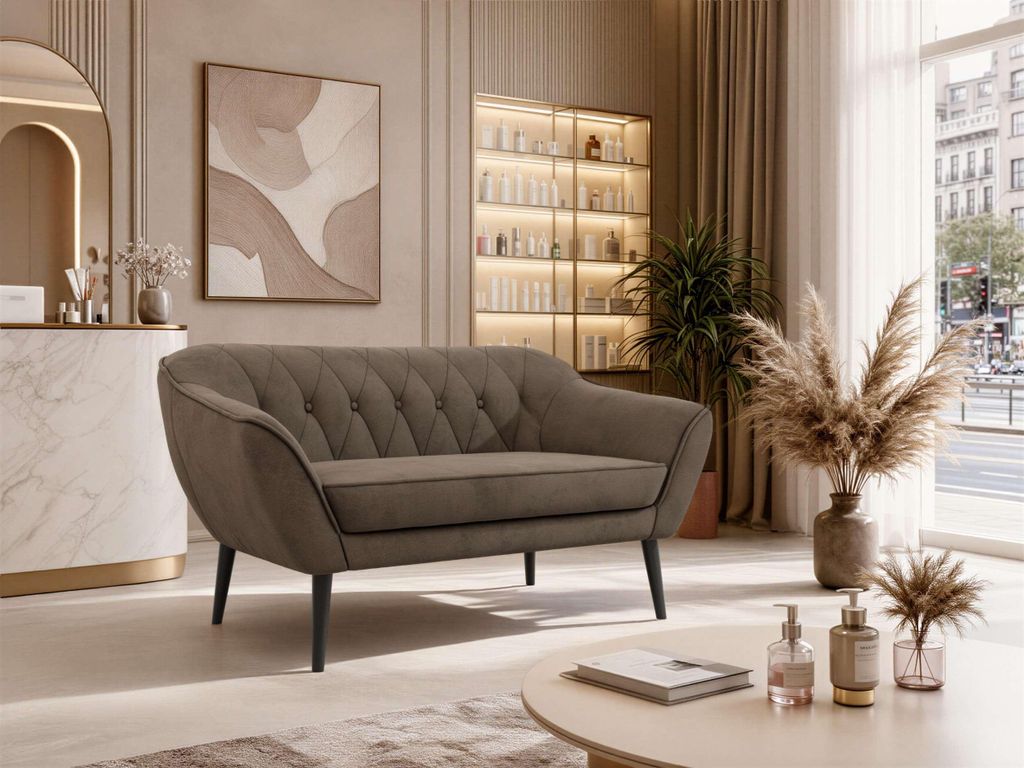 MKS MEBLE Polstersofa mit Armlehnen PIRS 2 Skandinavisches Produktbild 