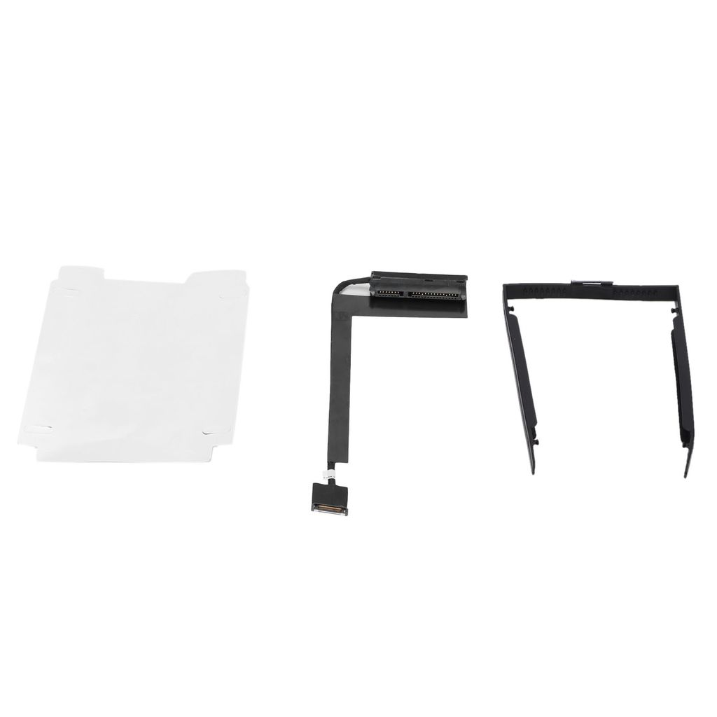 Three computer hardware components are laid out on a white background.