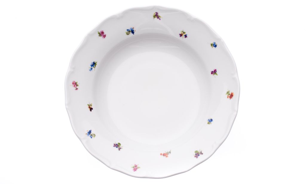 Tiefer Teller, tschechisches Porzellan, Verona, 24 cm, Produktbild 