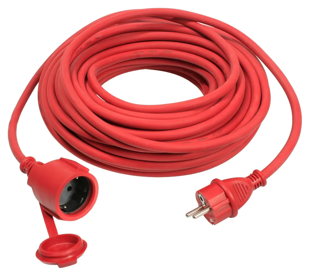 Rallonge électrique 10 m as Schwabe 60271 avec câble souple et résistant