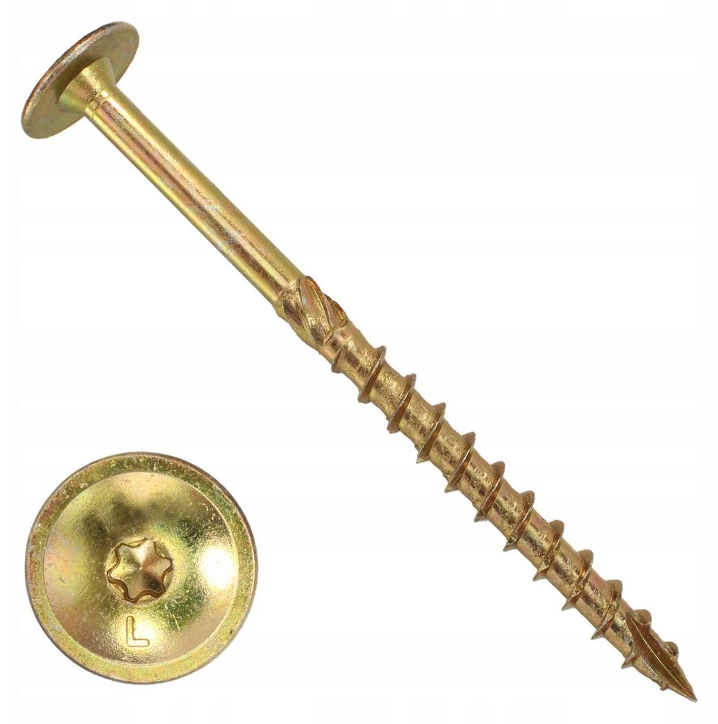 Vite da carpentiere con rondella 5 mm x 40 mm DOMAX Immagine del prodotto 