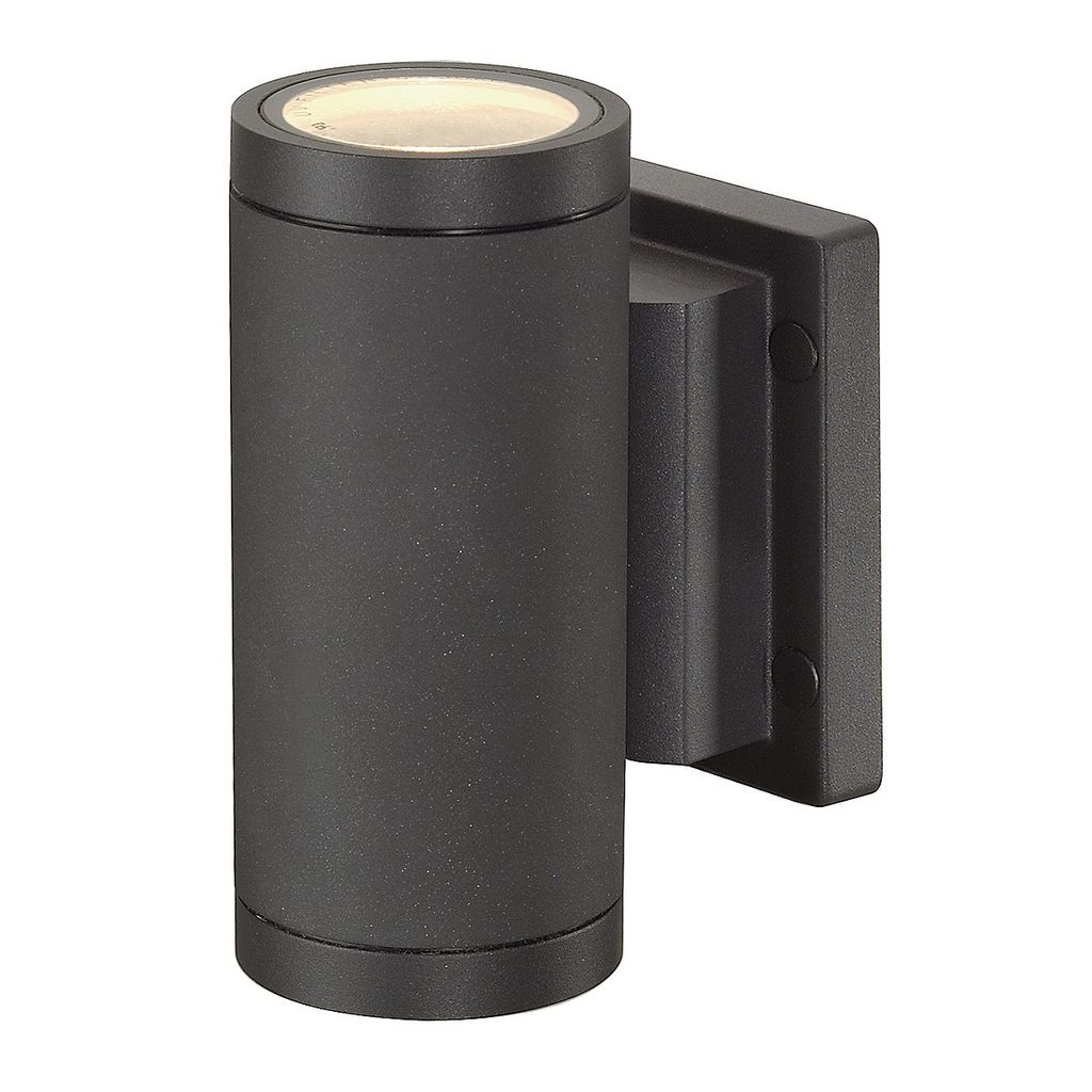 Slv Außenwandleuchte Halogen Gu10 70 W New Myra Wall Up & Down Anthrazit
