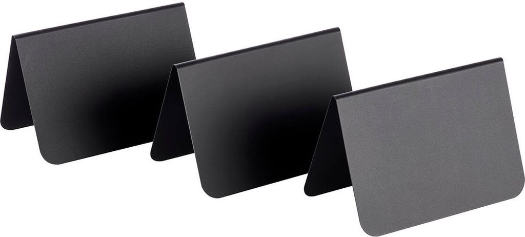APS  12 APS Tischaufsteller, 105 x 60 x 65 mm, schwarz, Obrázok produktu 