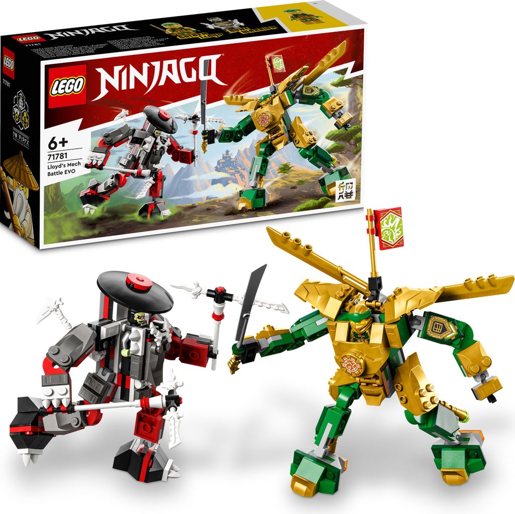 Stavebnica LEGO NINJAGO 71781 Lloyd a súboj robotov EVO Obrázok produktu 