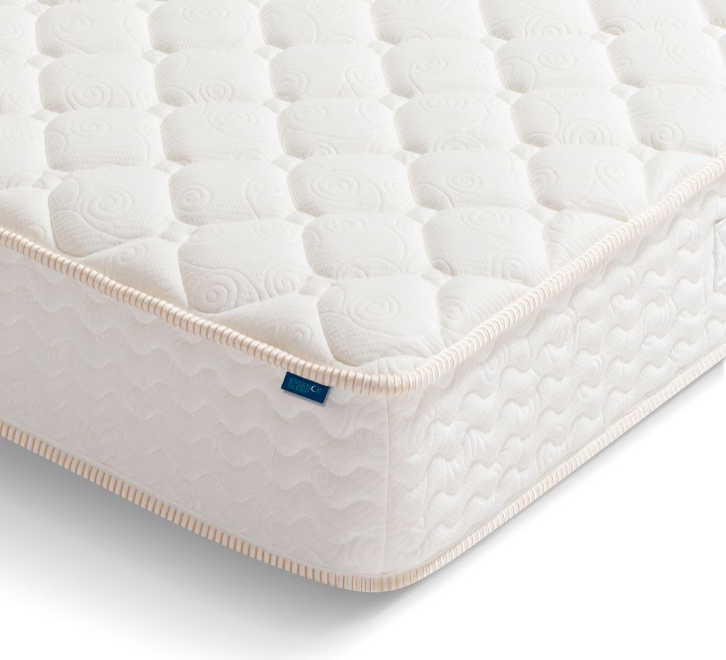 ESSENCE SLEEP Wendematratze 140x200 cm, Höhe 18 cm – flexibler Härtegrad (H3&H2), Schaumstoff – Rollmatratze, atmungsaktiv