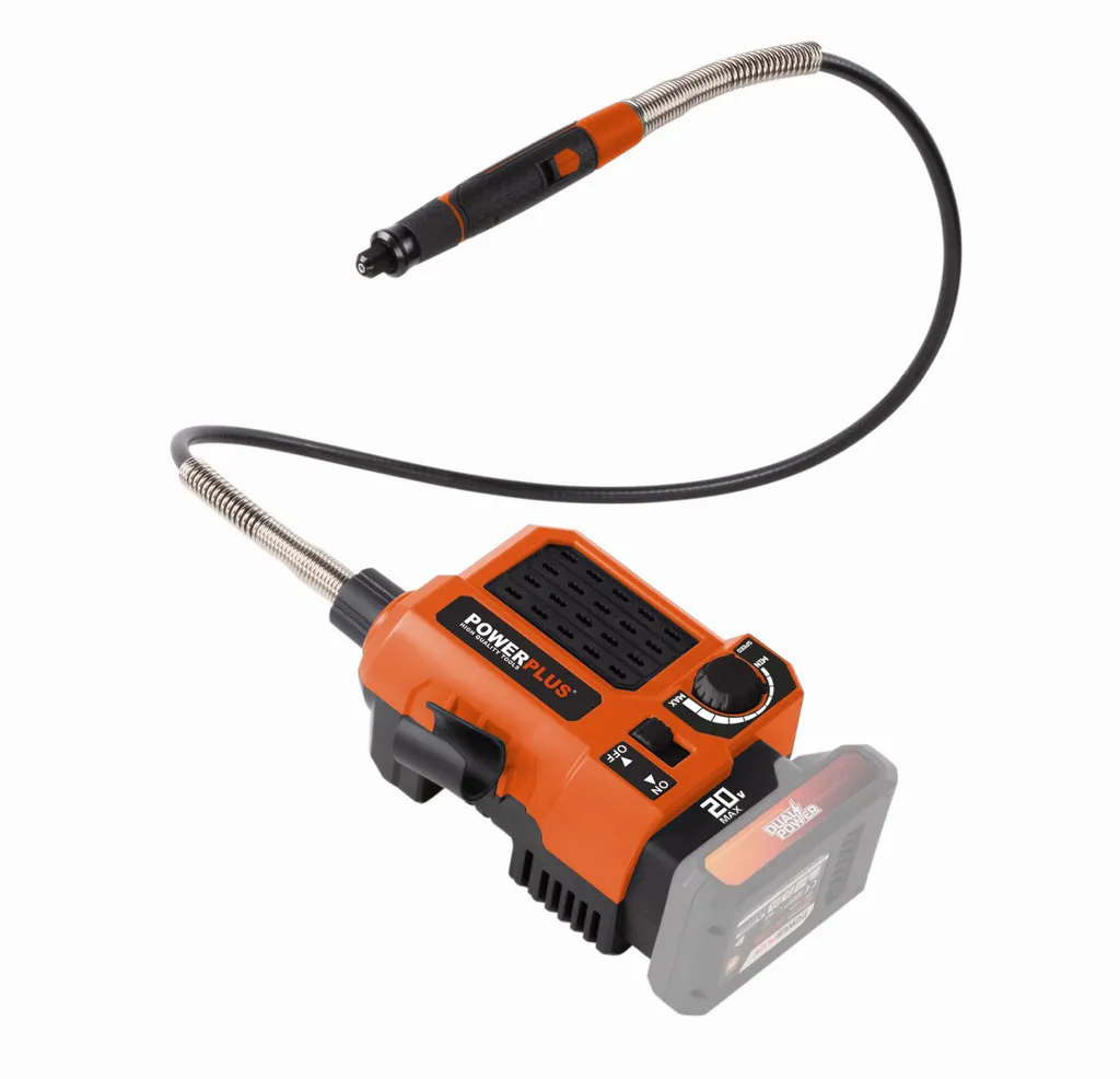 Outil multifonction 20V Powerplus orange avec set complet 40 pièces - 10