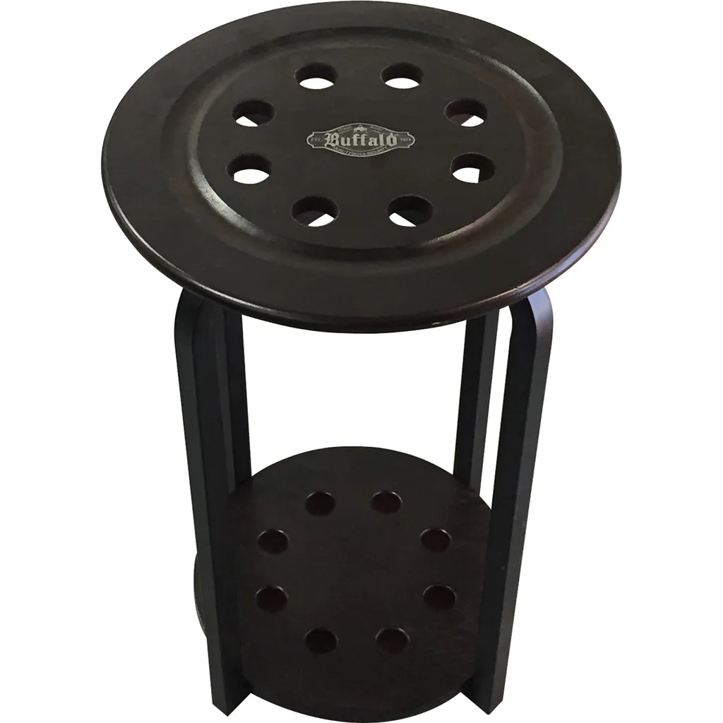 Support Buffalo pour 8 queues de billard brun foncé - Modèle standard