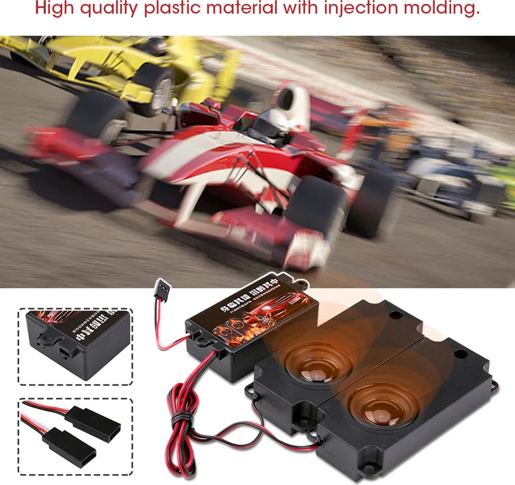 Simulateur de Son de Moteur RC : Solution Réalisme pour Voitures de Sport - 2