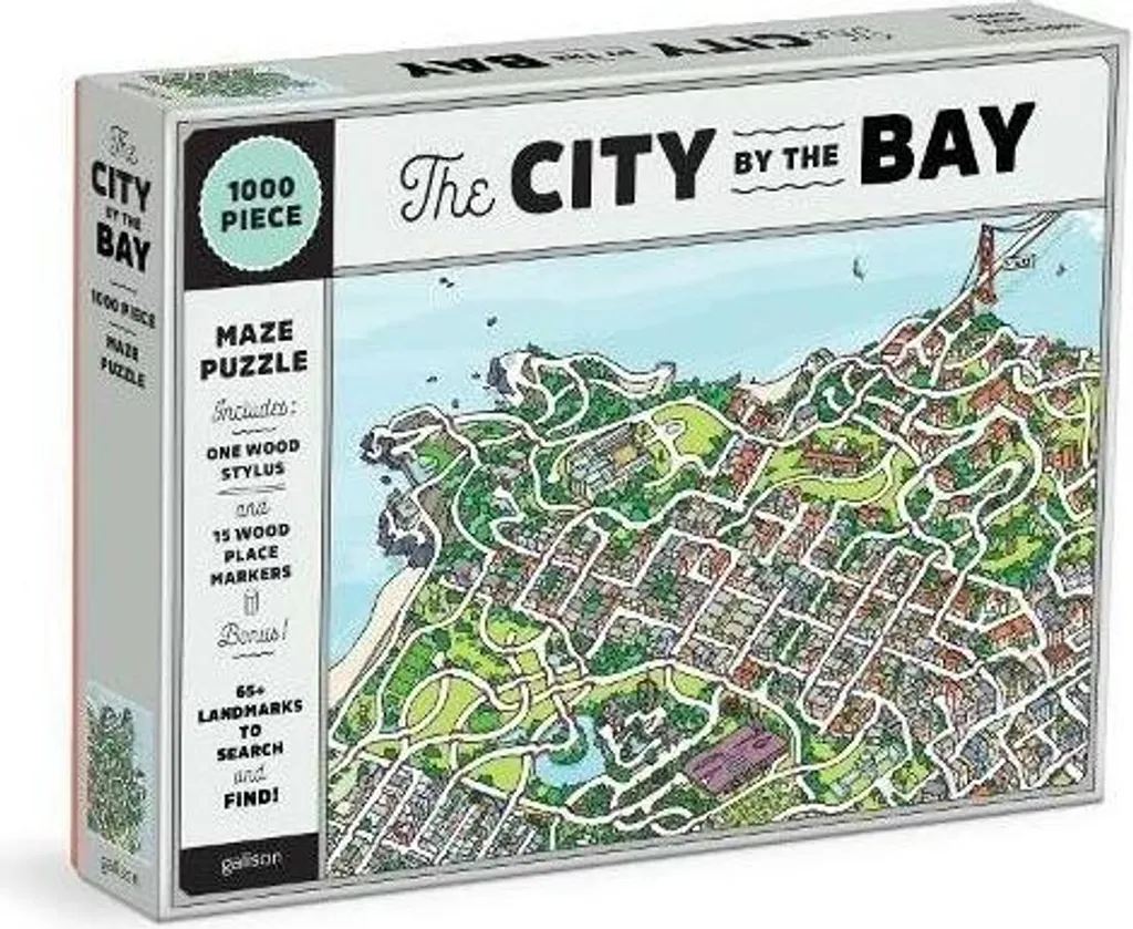 Casse-tête de 1000 pièces San Francisco Ville dans la baie Galison