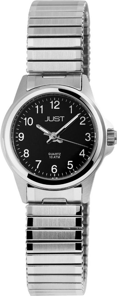 Just Damenuhr mit Edelstahlzugband