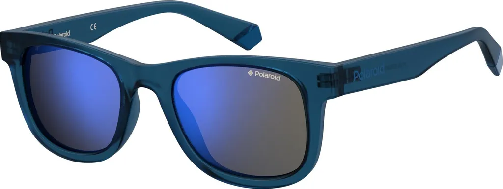 Lunettes de soleil enfant polarisées Polaroid PLD 8009 Bleu Miroir