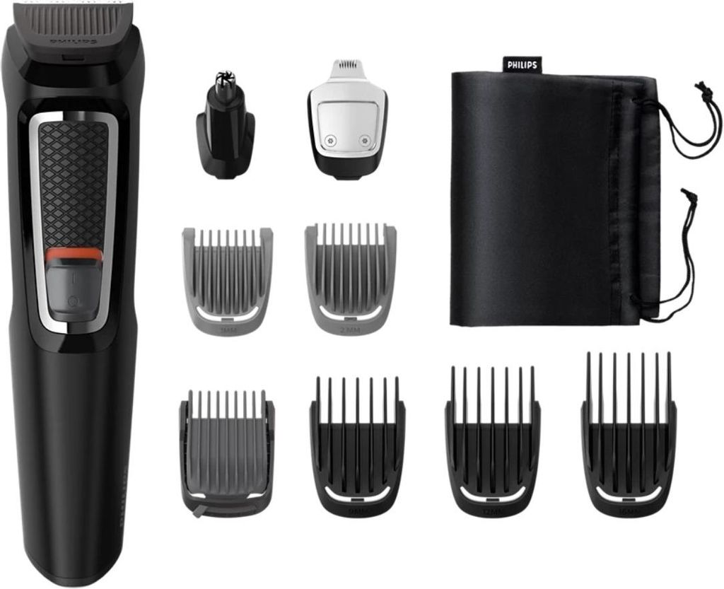 Philips Serie 3000 7-in-1-Multifunktionstrimmer Schwarz Produktbild 