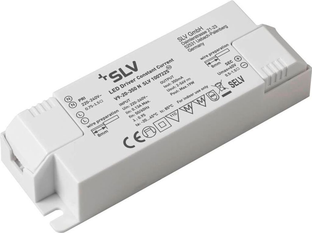 SLV 1007225 LED Treiber, Netzteil/Driver 20W 350mA Produktbild 