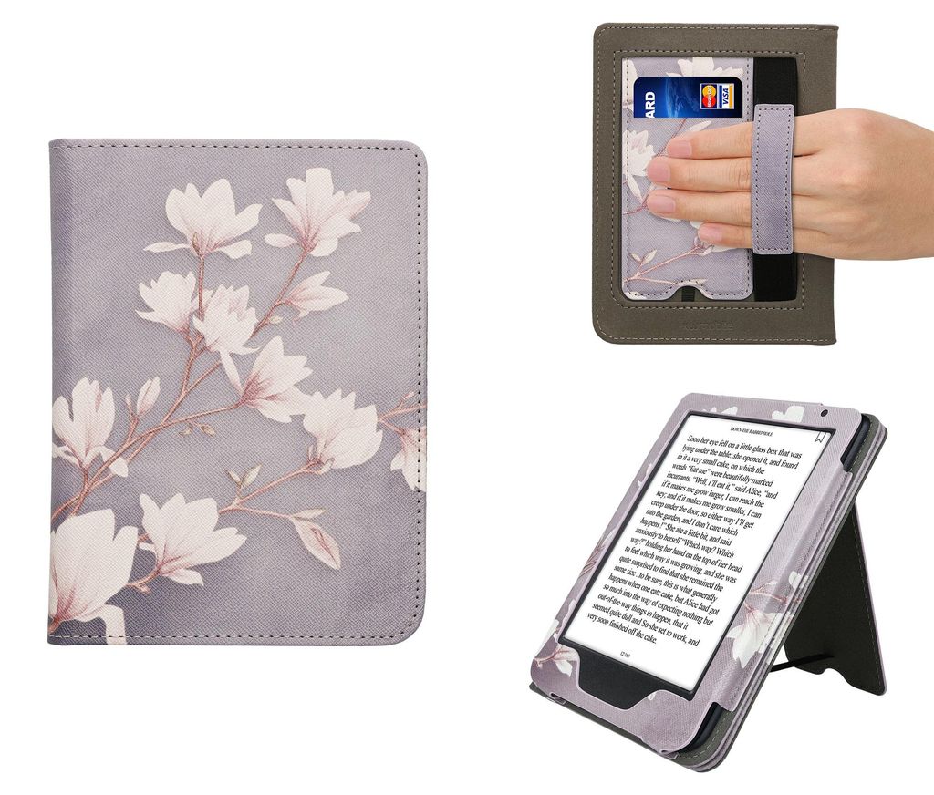 kwmobile Flip Cover kompatibel mit Kobo Clara BW / Clara Produktbild 