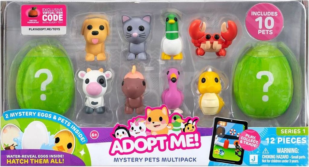 Jazwares AME0050 - Adopt Me! - Figurenset 10er-Pack, Produktbild 