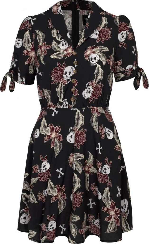 Hell Bunny Kurzes Kleid Damen Alani Mini Dress multicolor XS