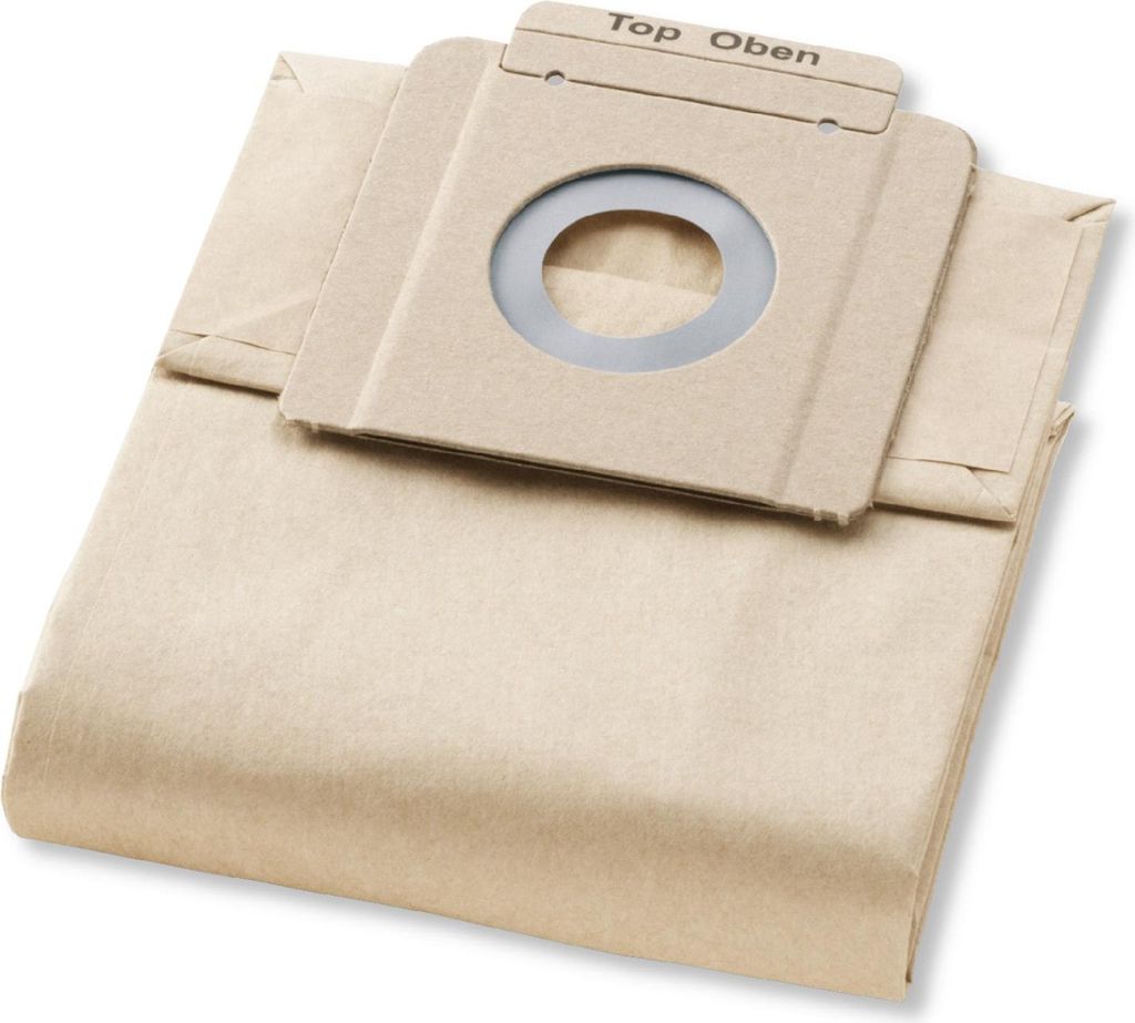 10 Original Kärcher Papier-Staubsaugerbeutel für T 7/1 GB Filtertüten