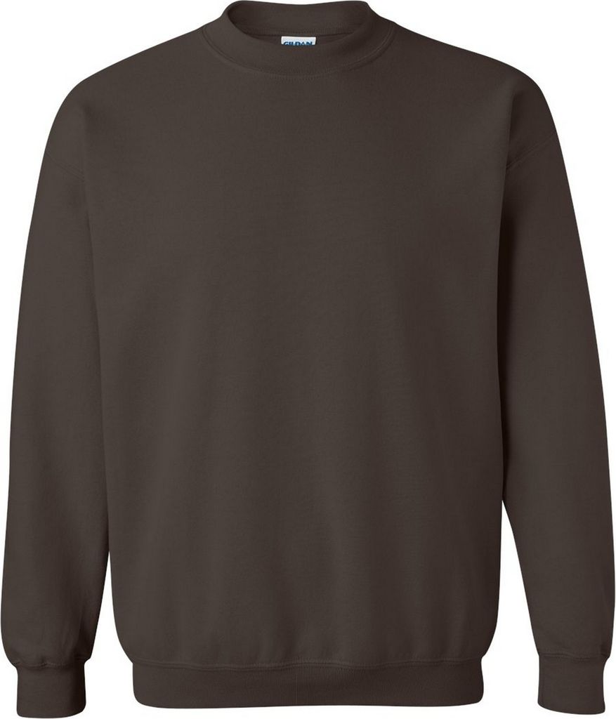 Gildan Heavy Blend Uni Sweatshirt mit Rundhalsausschnitt BC463 (M) (Schwarz)