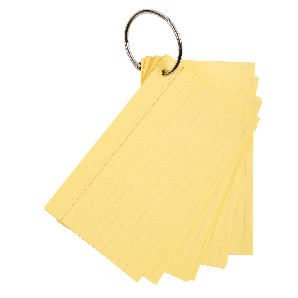 Ne Perdez Plus vos Notes avec les Flashcards Perforées A7 Exacompta 10330E - 5