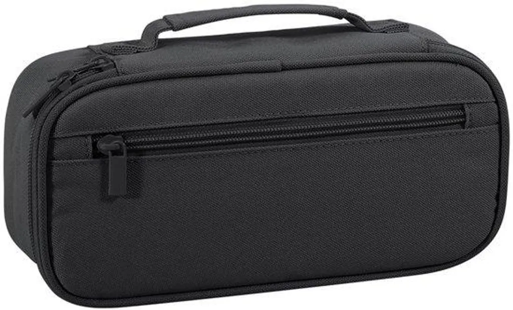 Grande trousse noire : évitez le désordre grâce aux 5 grands compartiments