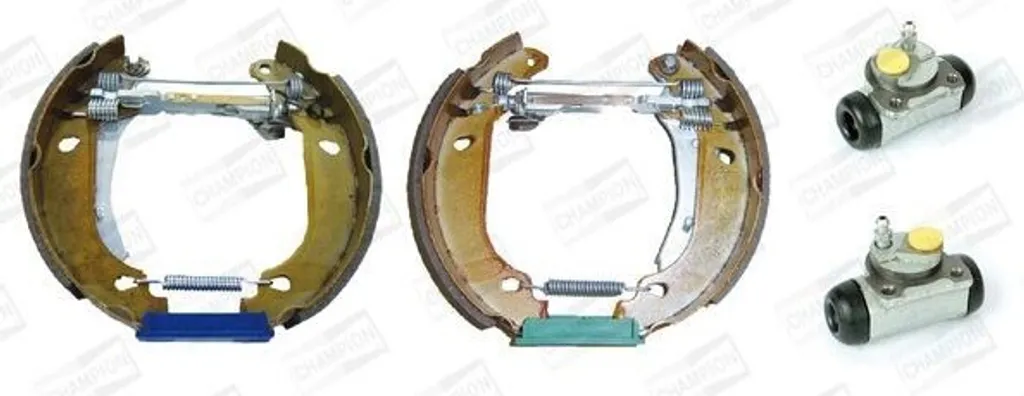 Jeu de plaquettes de frein CHAMPION 381165CH pour Renault Twingo et Clio