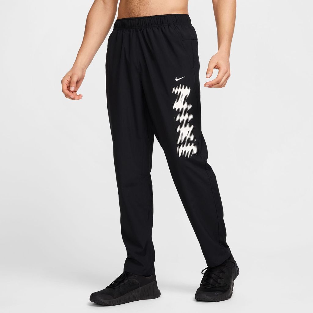 Nike NK Dri-Fit FORM SWOOSH Herren Trainingshose schwarz/weiß schwarz/weiß L
