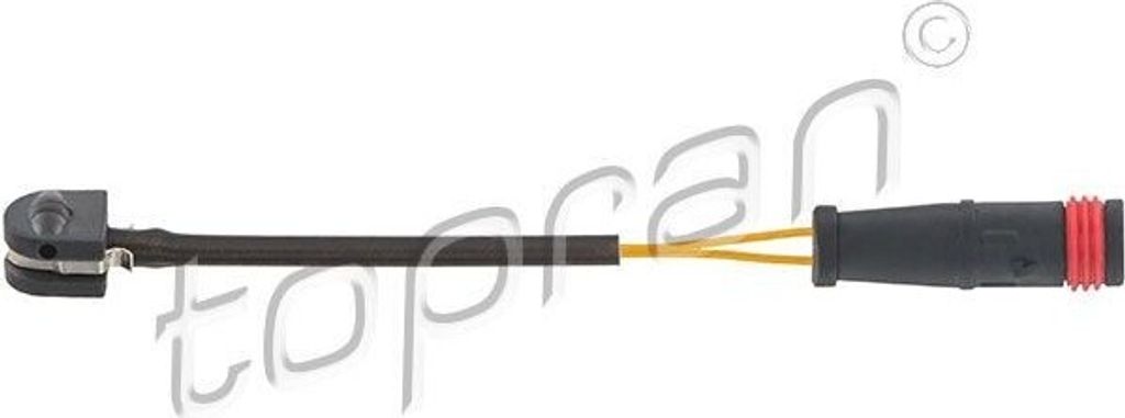 TOPRAN Bremsverschleißsensor 408 098 Vorne passend für MERCEDES-BENZ E-Klasse Limousine (W211) 120mm