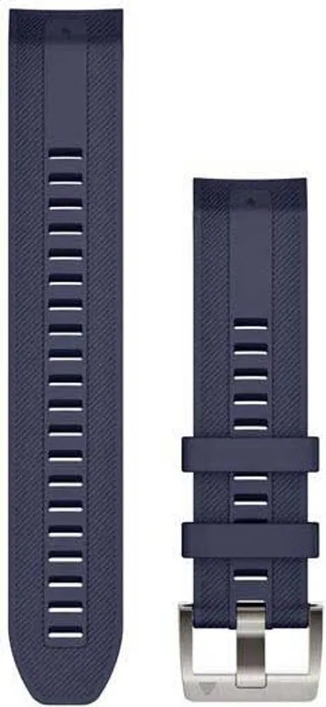 Bracelet Garmin QuickFit 22 Gris en Silicone pour Montre Fenix et Epix