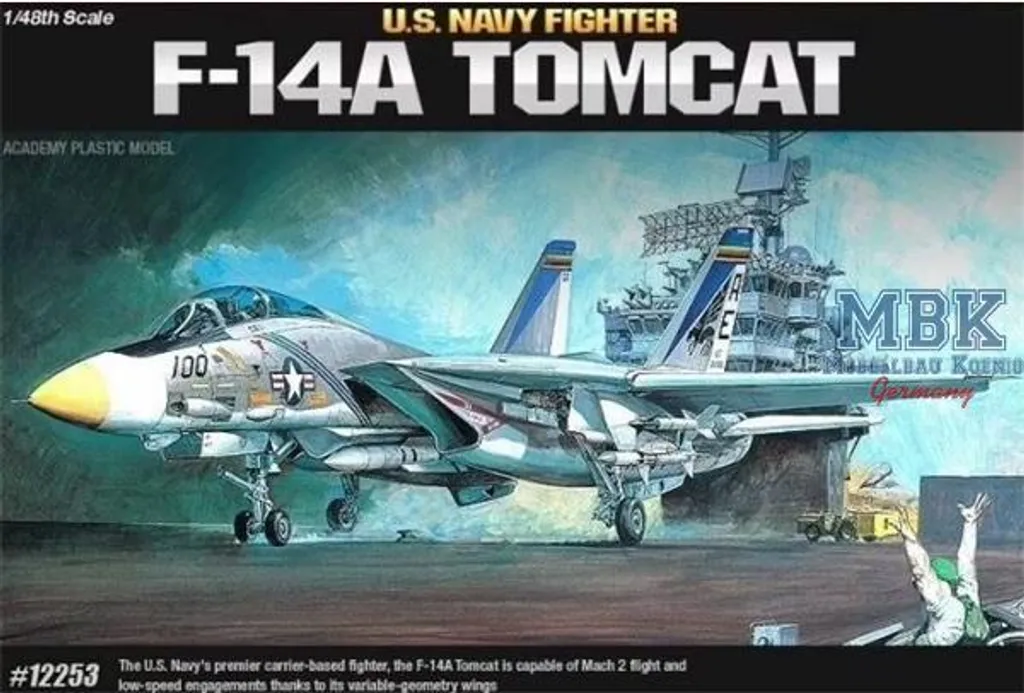 F-14A Tomcat 12253, Maquette 1/48 à Géométrie Variable Très Détaillée - 6