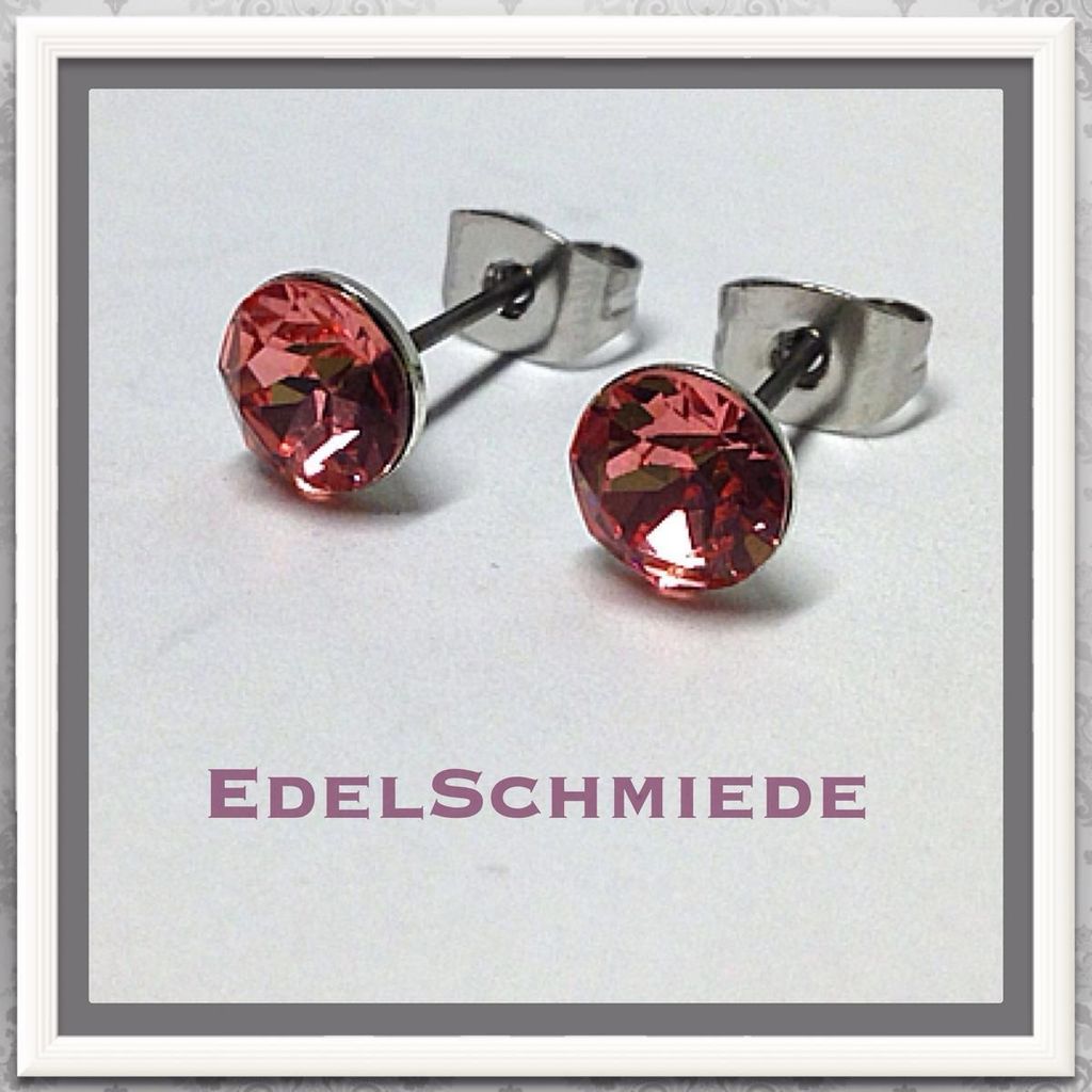 Edelschmiede925 Ohrstecker Modeschmuck (Stift = Titan) m Produktbild 