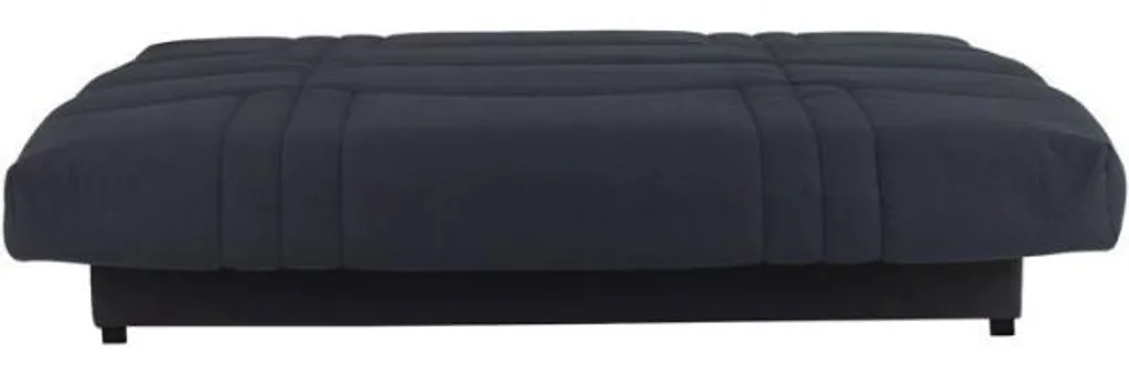 Lit d'appoint Canapé Clic-clac 3 Places PIXIE Noir pour Studio et Salon - 3