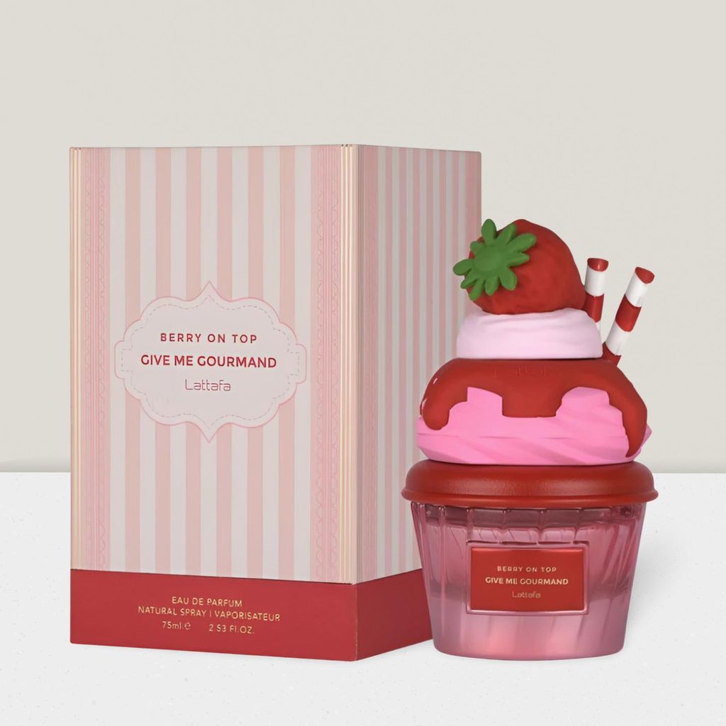 Lattafa/Berry on Top Give Me Gourmand Eau de Parfum 75ml Immagine del prodotto 