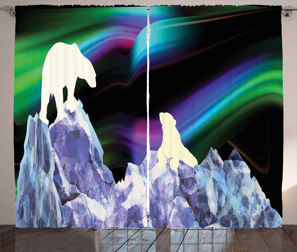 Tenda Abakuhaus Aurora Boreale Orso Polare - Alta Qualità 280x175