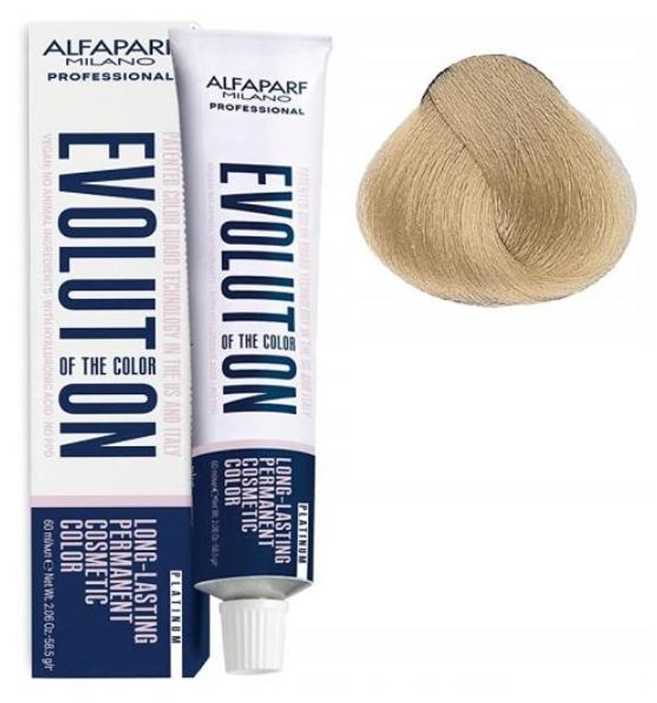 ALFAPARF Evolution Of The Color Cube 30 Tech Permanent 11.00 Platinum 2.05 oz